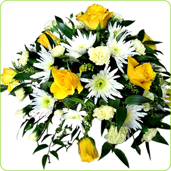 Yellow and Cream Posy